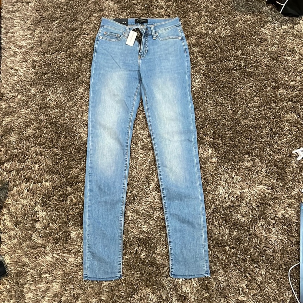 Banana Republic tall skinny fit mid rude jean